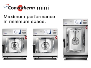 They're small and efficient. It's the Convotherm mini series.