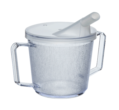 ATR two handled tumbler with feeder lid