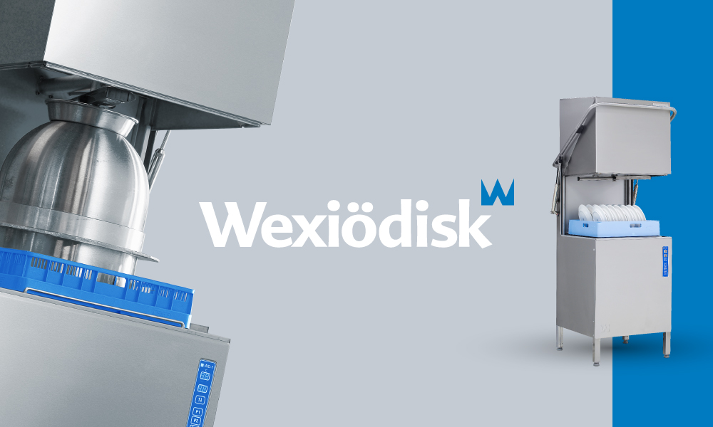 Wexiodisk Commercial Passthrough Dishwasher – Eco Flow Technology