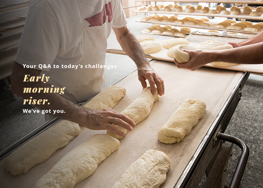 To our bakers: your questions, our answers.