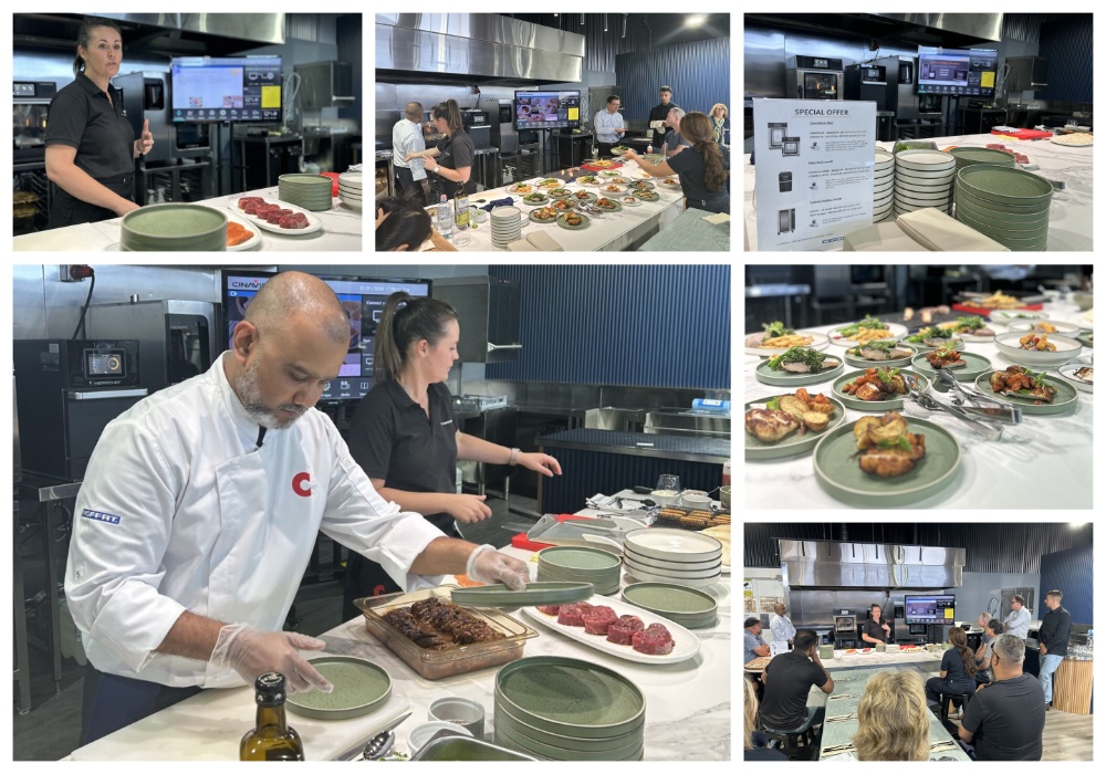 highlights of moffat teaming up with caterlink for live cooking showcase