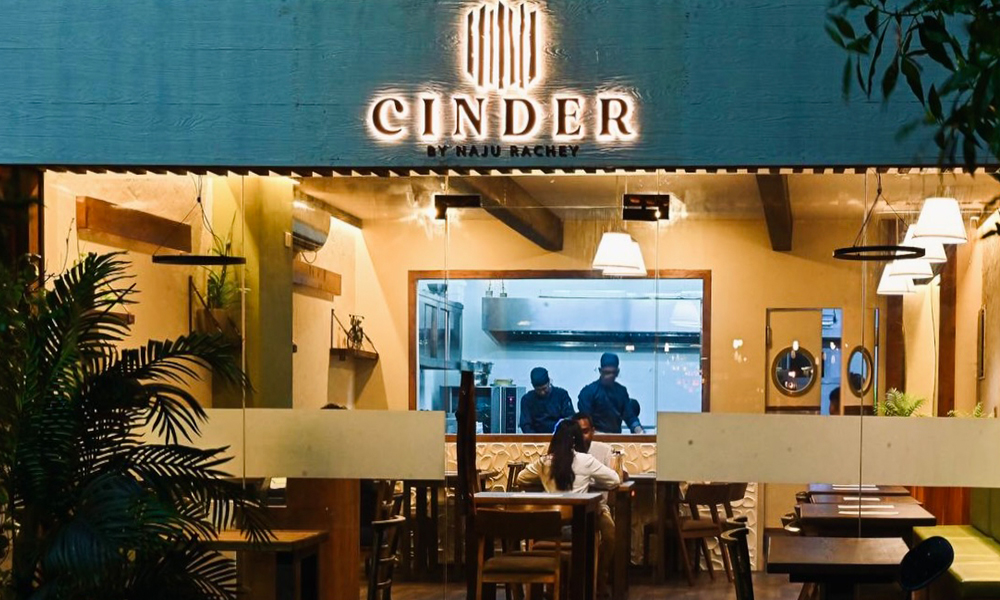 cinder is a new restaurant owned by chef Naju Rachey