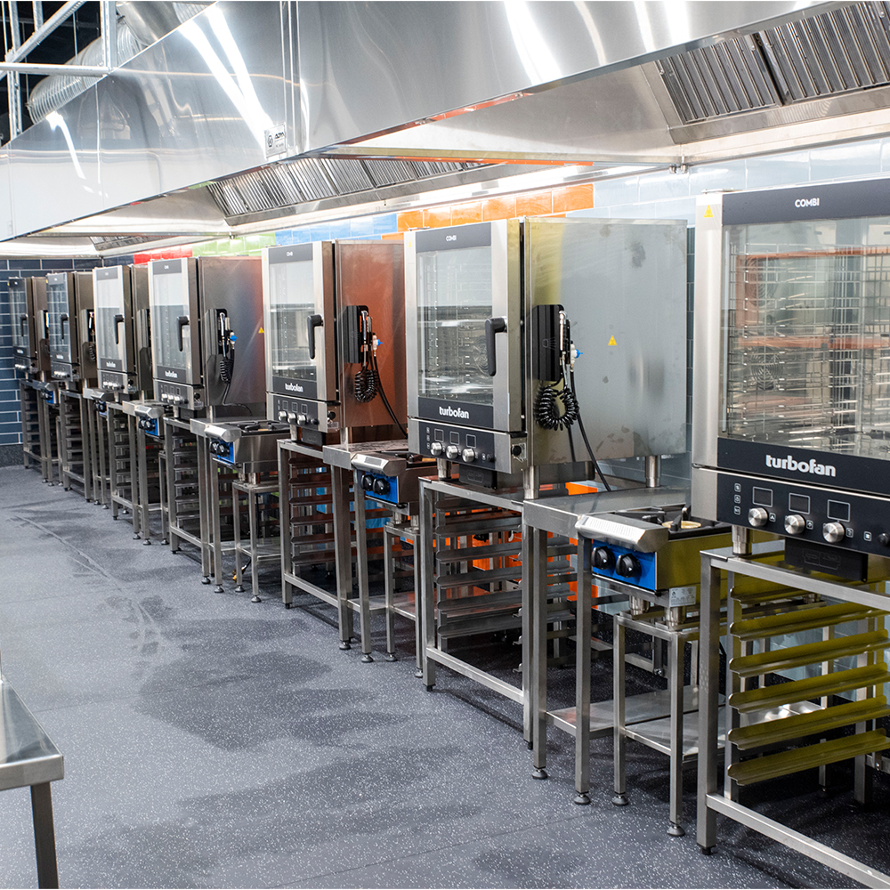 the kitchen collective's roll of turbofan combi ovens
